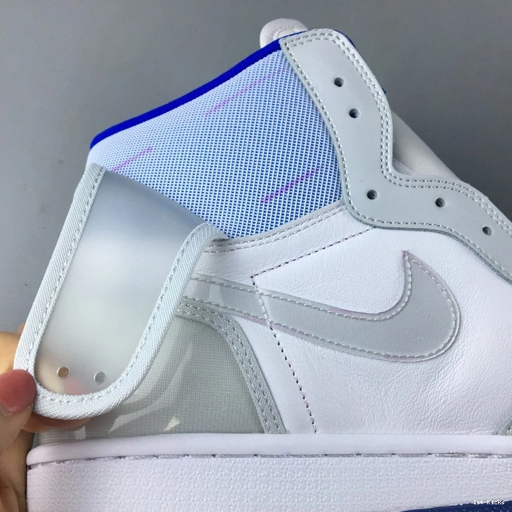 White Racer  High Jordan Retro CK6637-104 1 Blue Zoom 0503